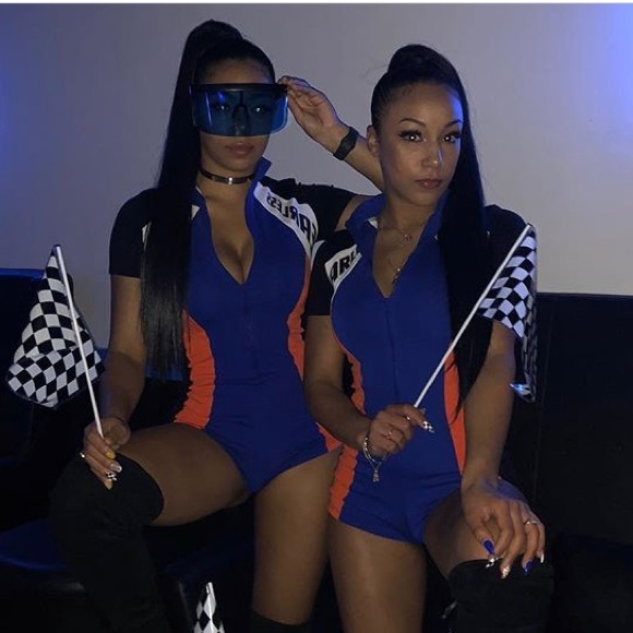 motorsport playsuit